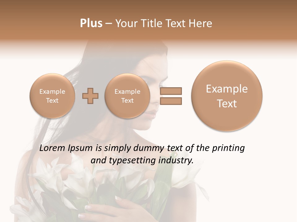 Elegance Image Face PowerPoint Template