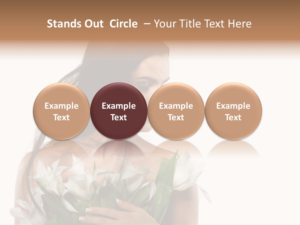 Elegance Image Face PowerPoint Template