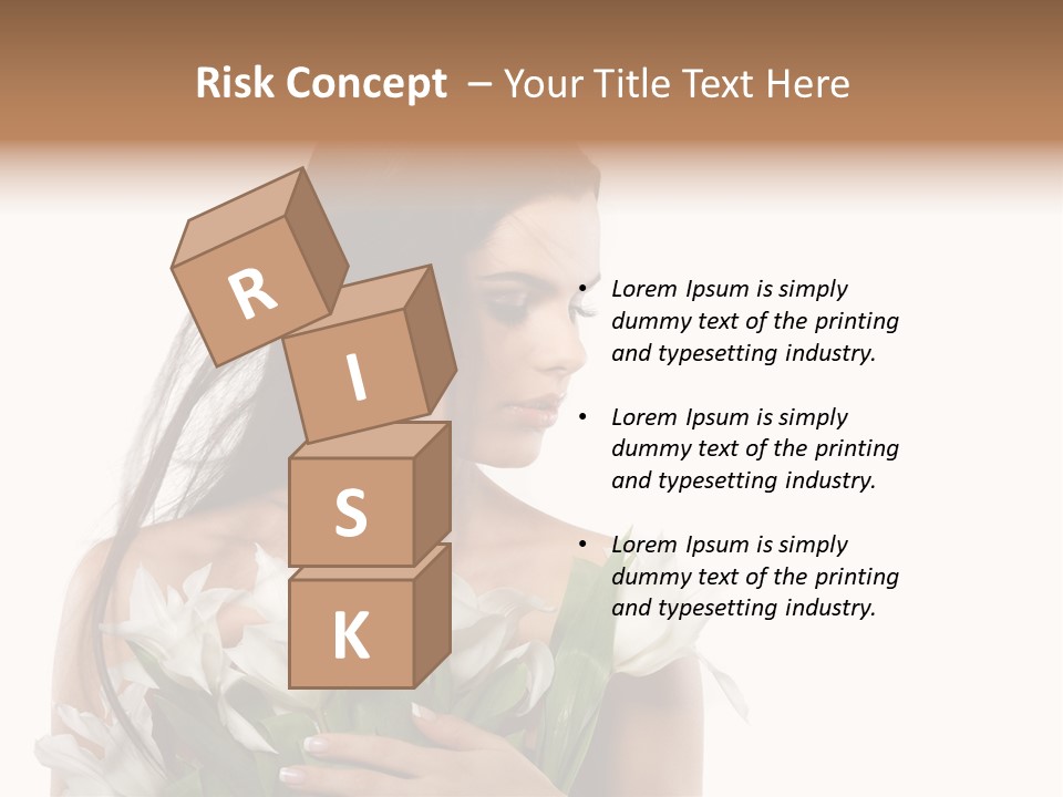 Elegance Image Face PowerPoint Template