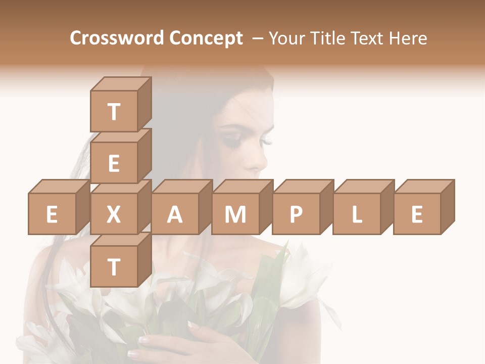 Elegance Image Face PowerPoint Template