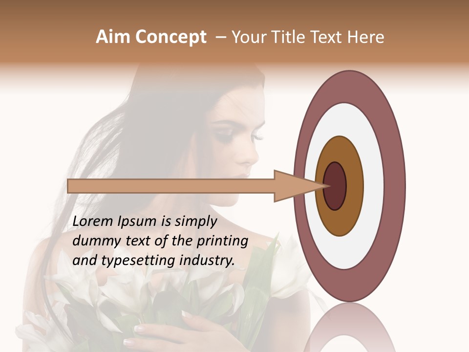 Elegance Image Face PowerPoint Template