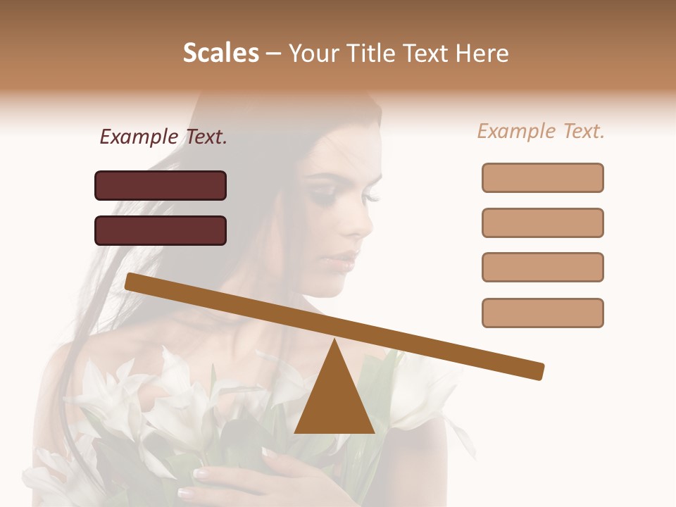Elegance Image Face PowerPoint Template