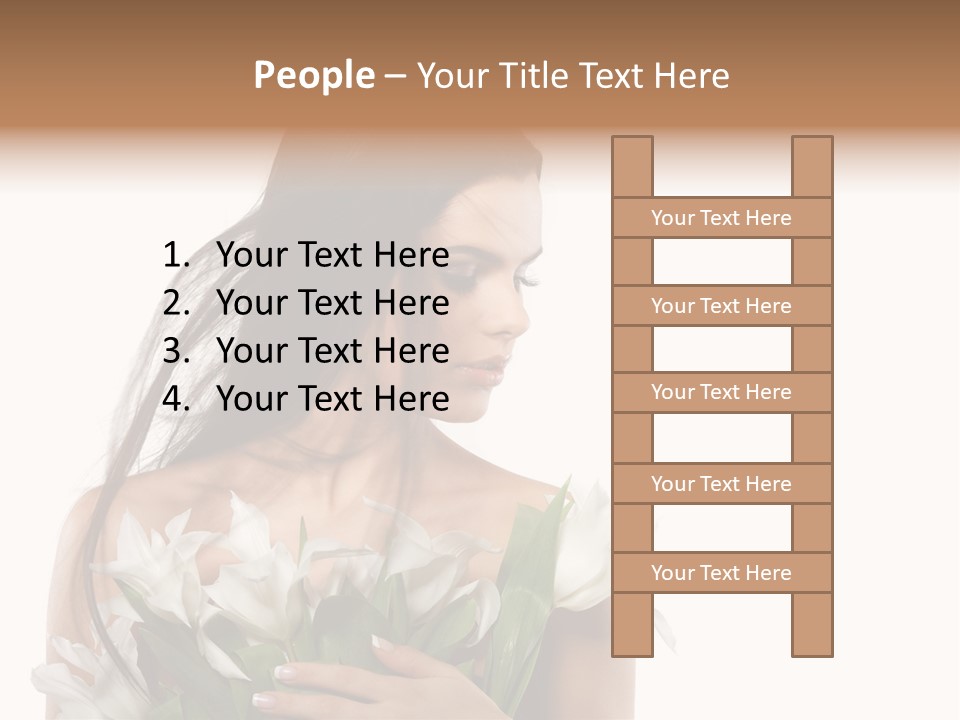 Elegance Image Face PowerPoint Template