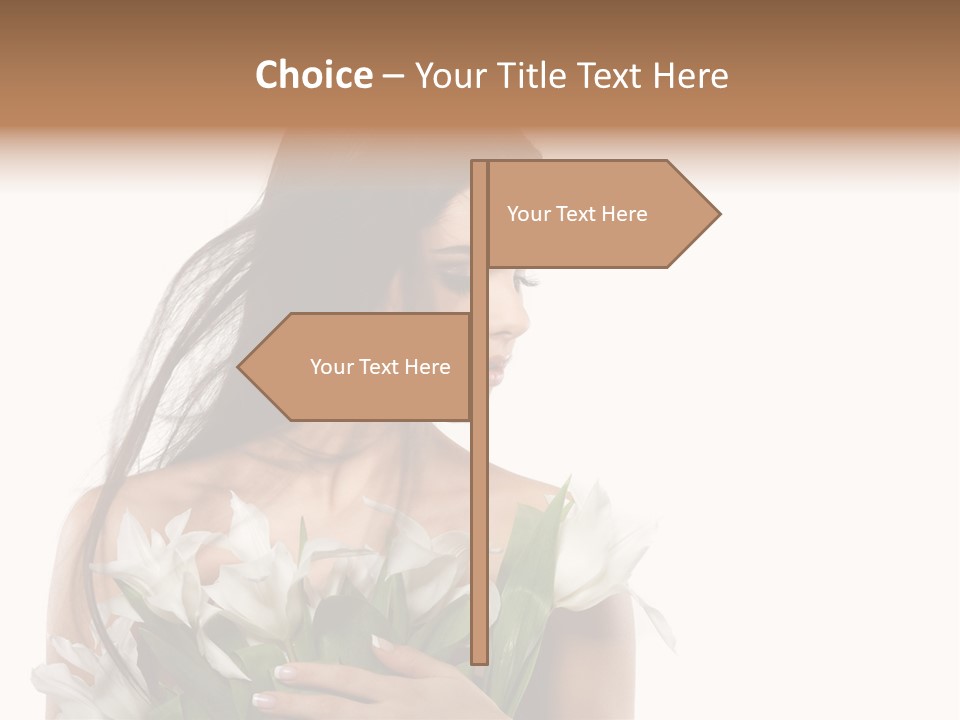 Elegance Image Face PowerPoint Template
