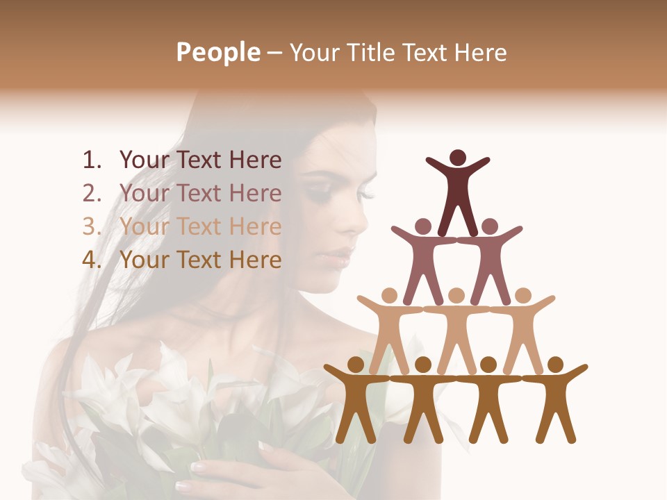 Elegance Image Face PowerPoint Template