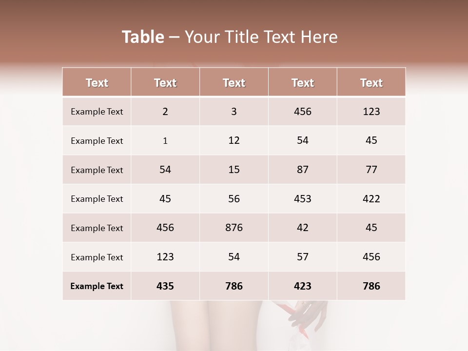 Slim Wrap Crazy PowerPoint Template