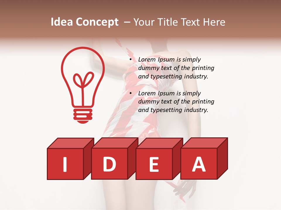 Slim Wrap Crazy PowerPoint Template