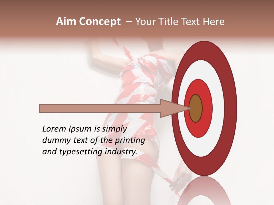 Slim Wrap Crazy PowerPoint Template