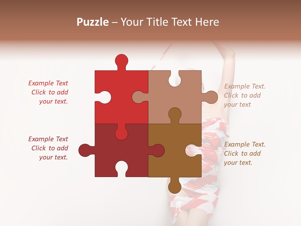 Hair Exotic Seductive PowerPoint Template