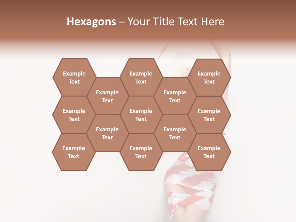 Hair Exotic Seductive PowerPoint Template