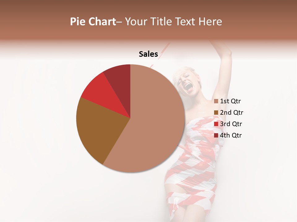 Hair Exotic Seductive PowerPoint Template