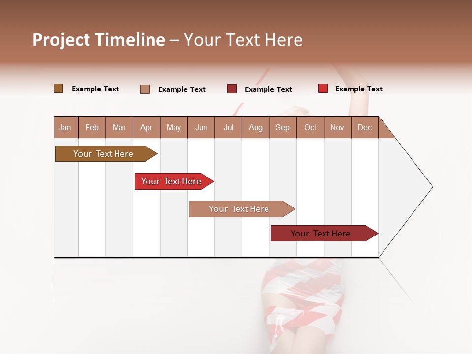 Hair Exotic Seductive PowerPoint Template