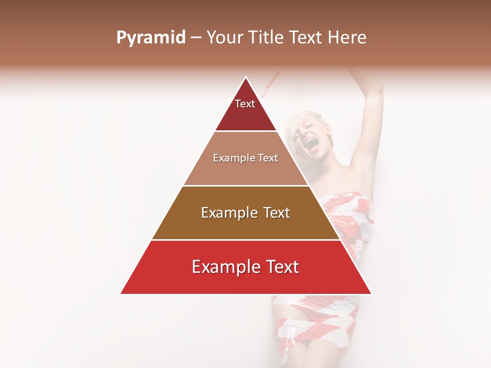 Hair Exotic Seductive PowerPoint Template