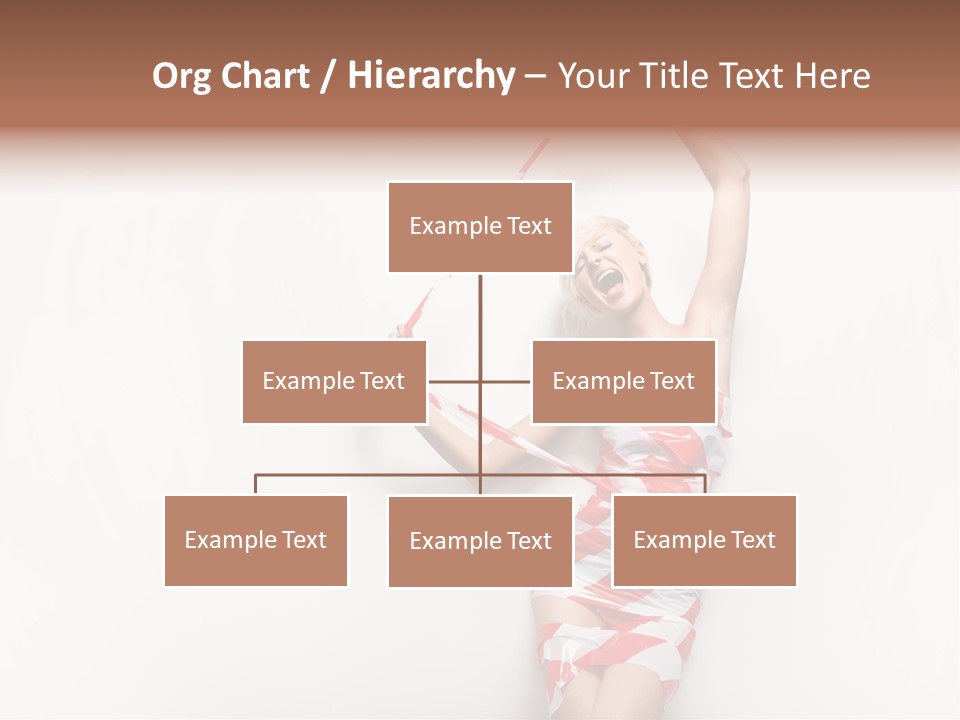 Hair Exotic Seductive PowerPoint Template