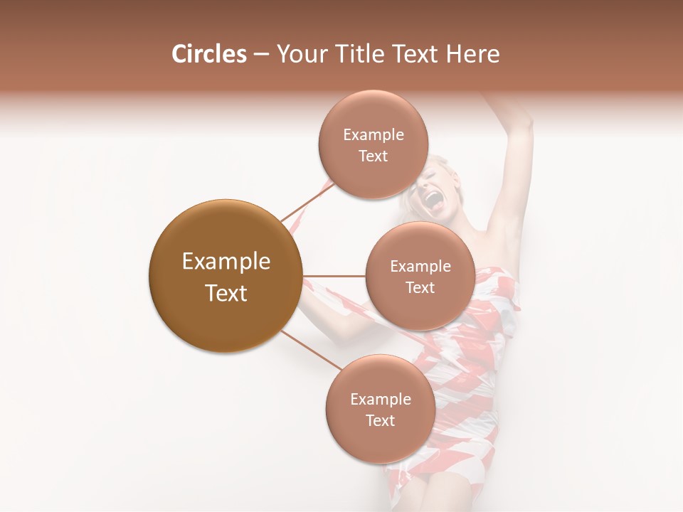 Hair Exotic Seductive PowerPoint Template