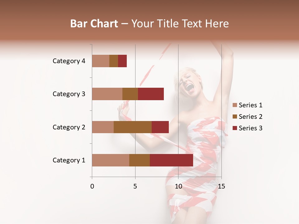 Hair Exotic Seductive PowerPoint Template