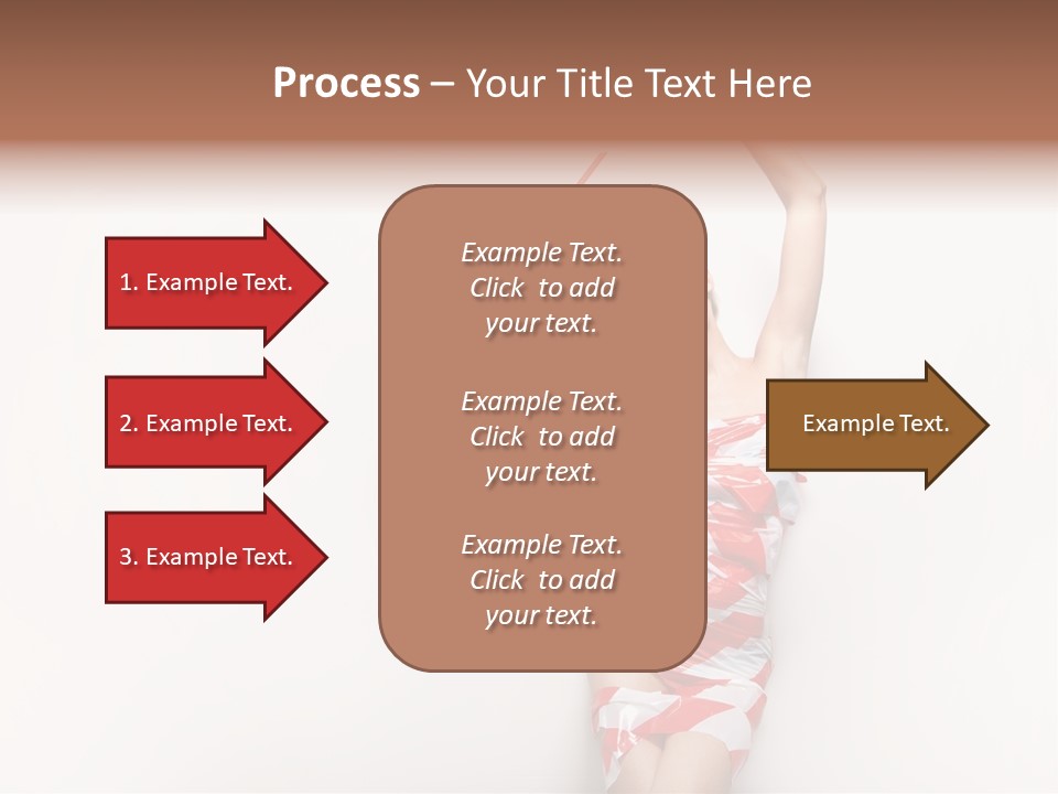 Hair Exotic Seductive PowerPoint Template