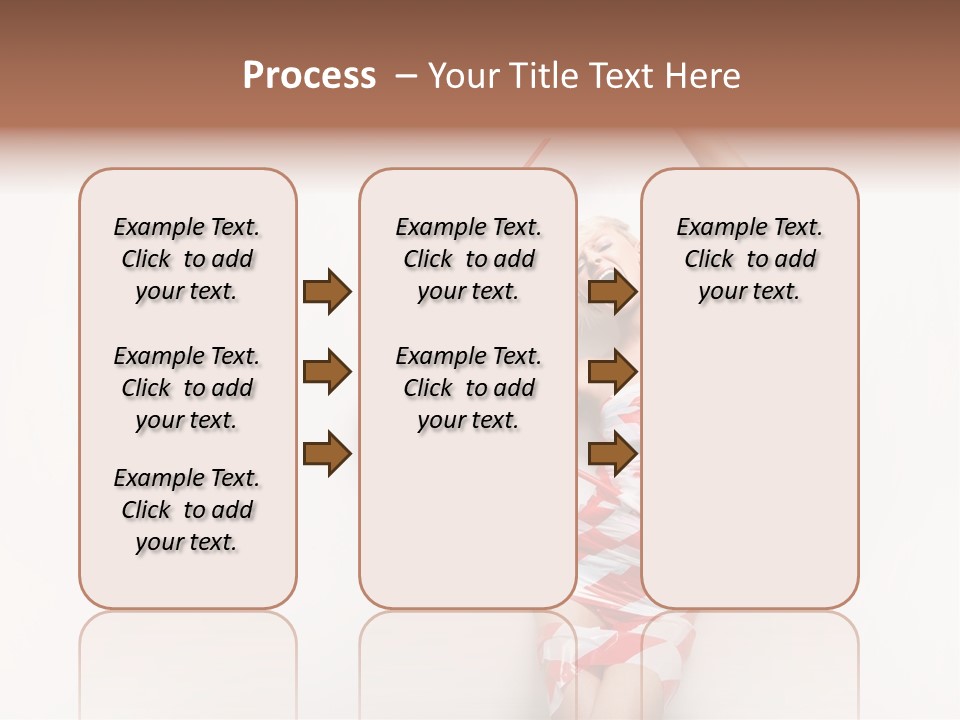 Hair Exotic Seductive PowerPoint Template