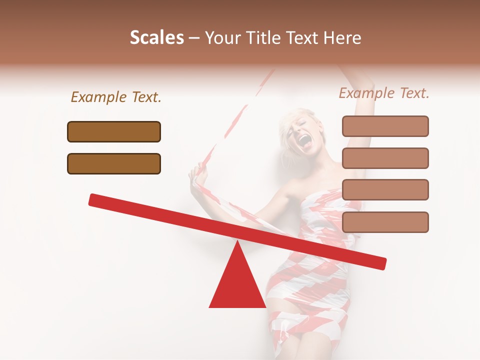 Hair Exotic Seductive PowerPoint Template