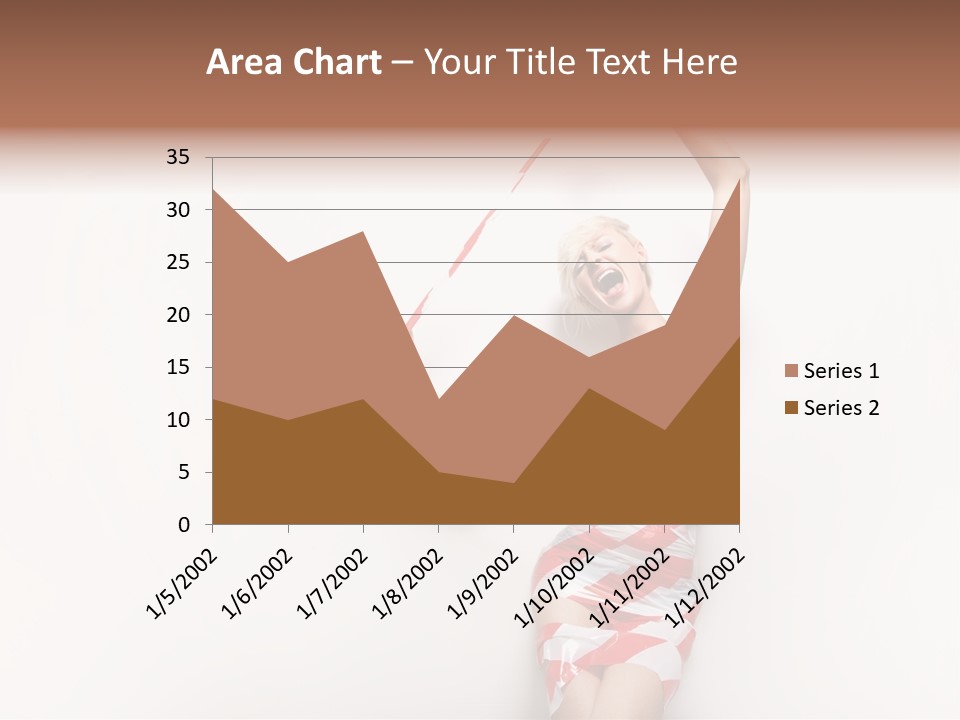 Hair Exotic Seductive PowerPoint Template