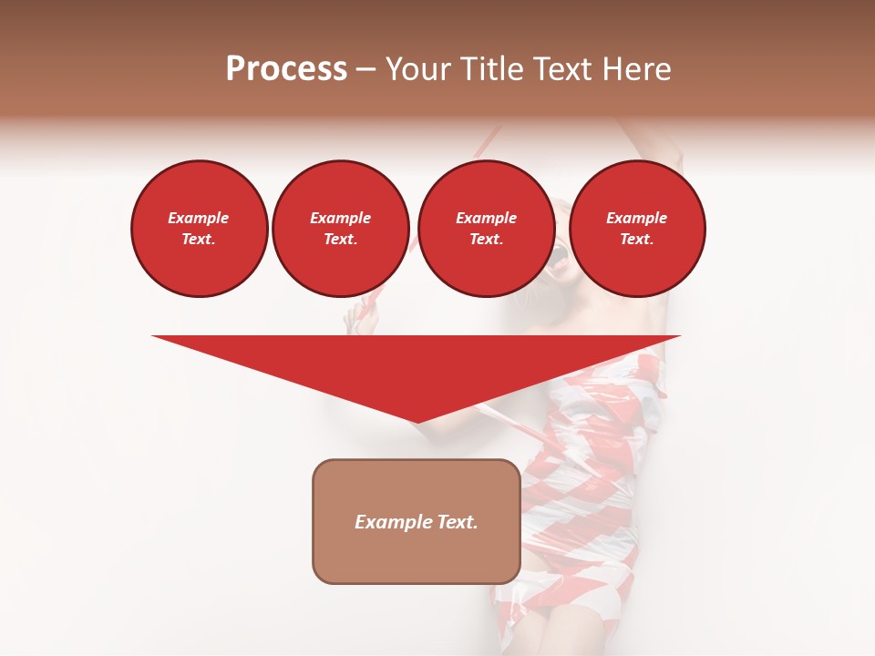 Hair Exotic Seductive PowerPoint Template