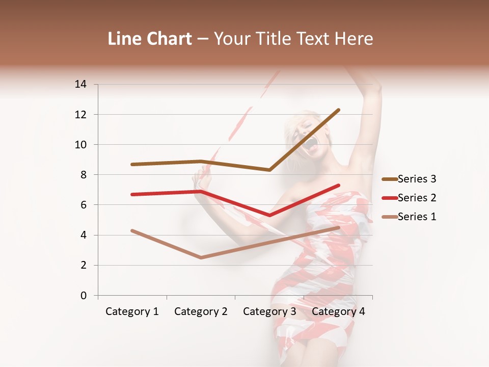 Hair Exotic Seductive PowerPoint Template