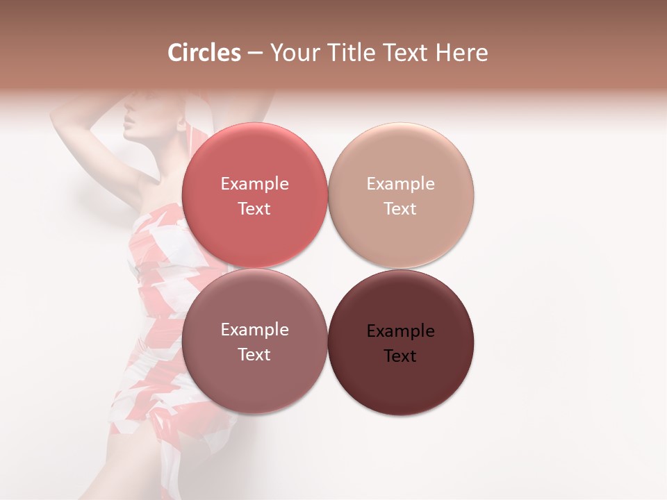 Hairstyle Provocative Y PowerPoint Template