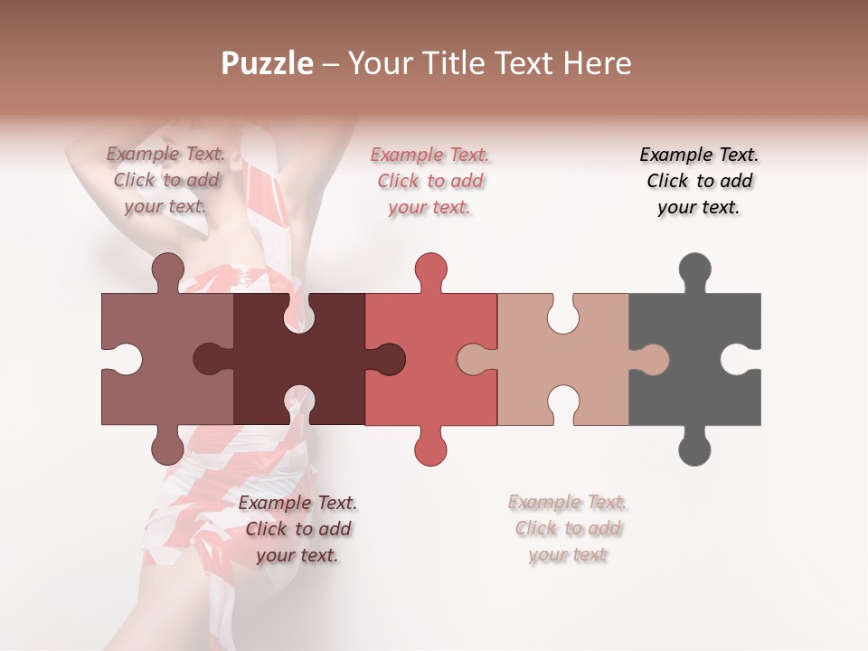 Hairstyle Provocative Y PowerPoint Template