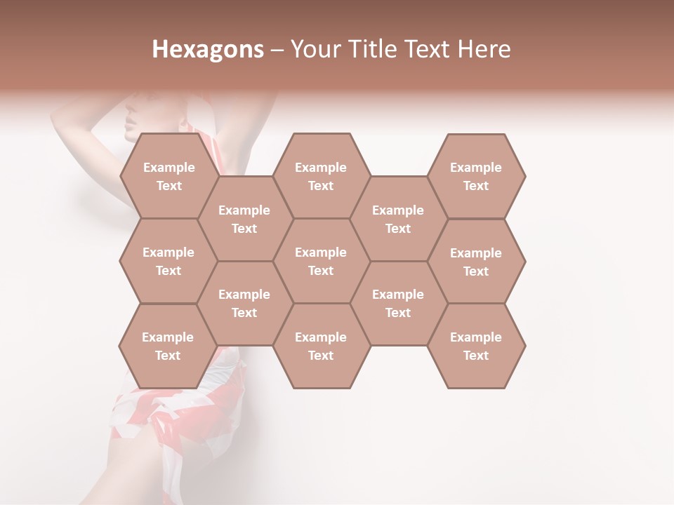 Hairstyle Provocative Y PowerPoint Template