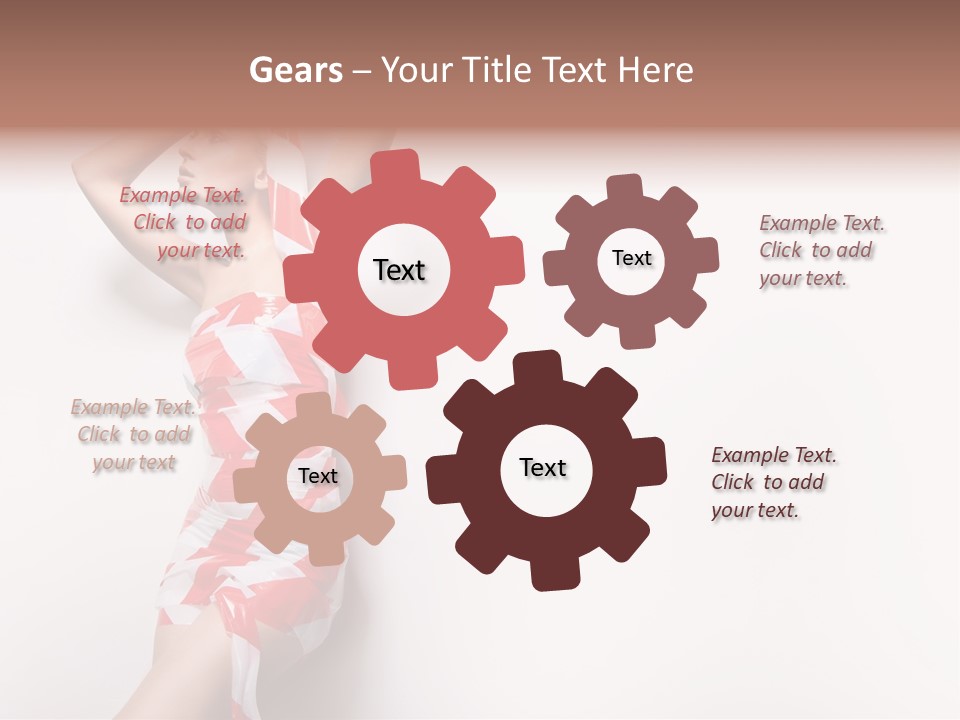 Hairstyle Provocative Y PowerPoint Template