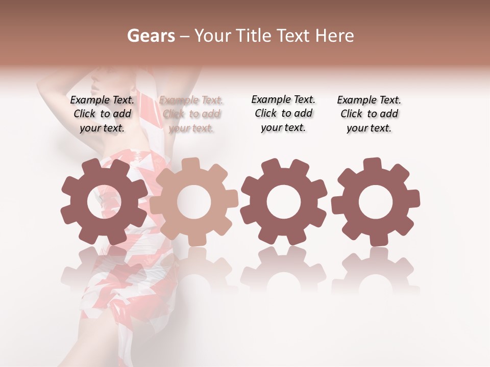 Hairstyle Provocative Y PowerPoint Template