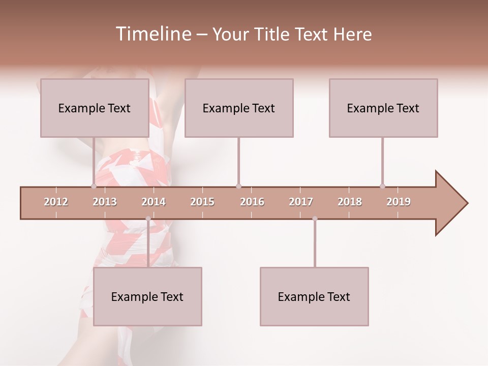 Hairstyle Provocative Y PowerPoint Template