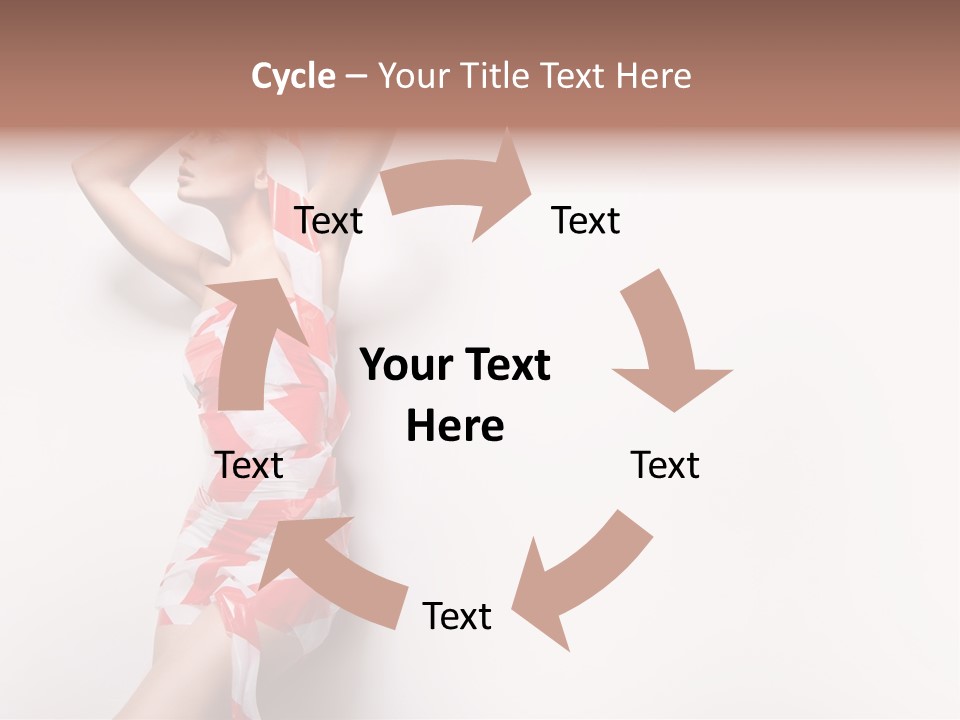 Hairstyle Provocative Y PowerPoint Template