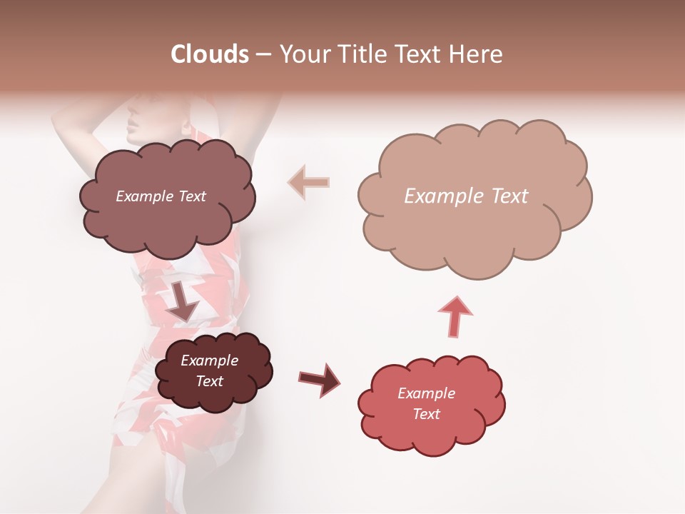 Hairstyle Provocative Y PowerPoint Template