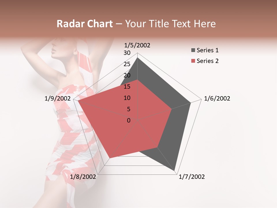 Hairstyle Provocative Y PowerPoint Template