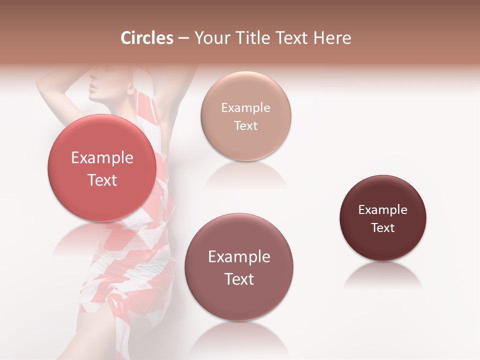 Hairstyle Provocative Y PowerPoint Template