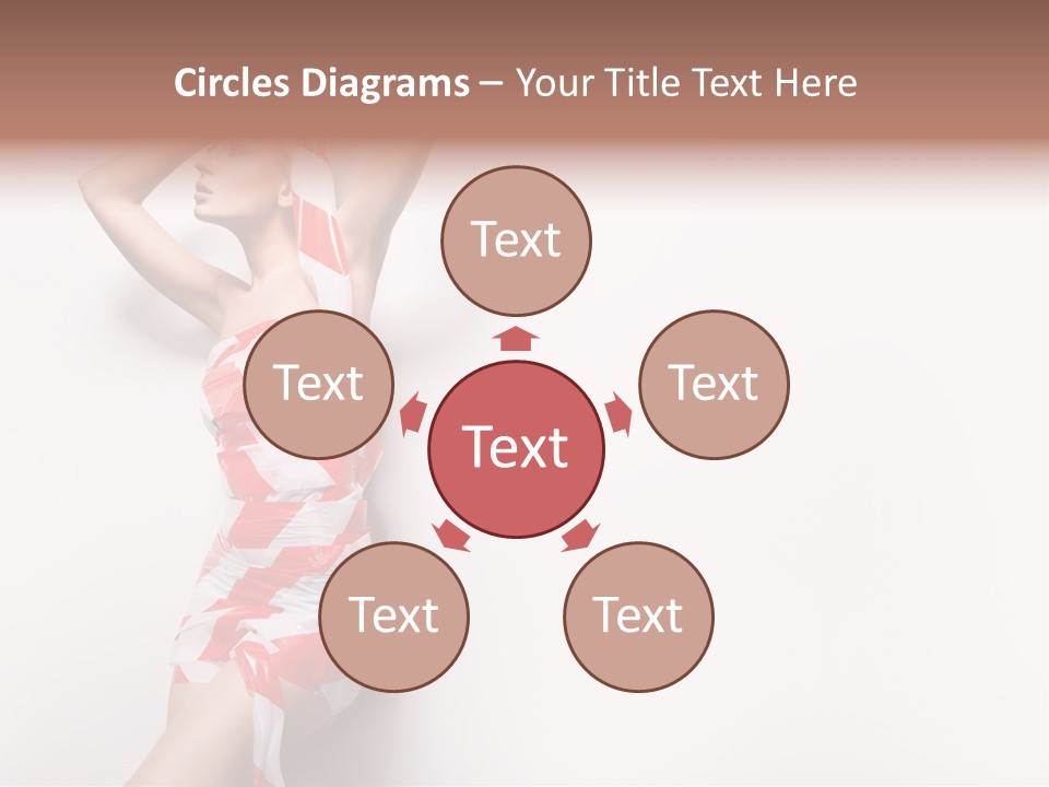 Hairstyle Provocative Y PowerPoint Template