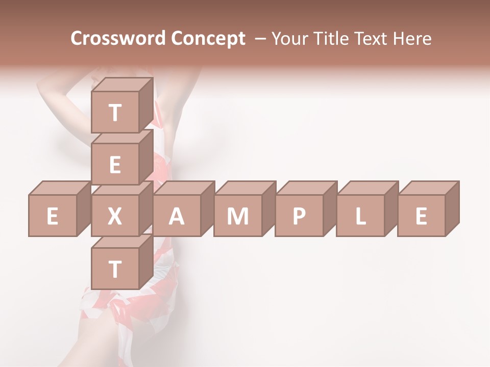 Hairstyle Provocative Y PowerPoint Template