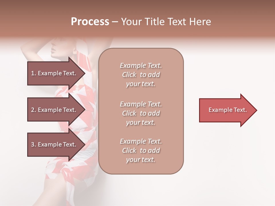 Hairstyle Provocative Y PowerPoint Template