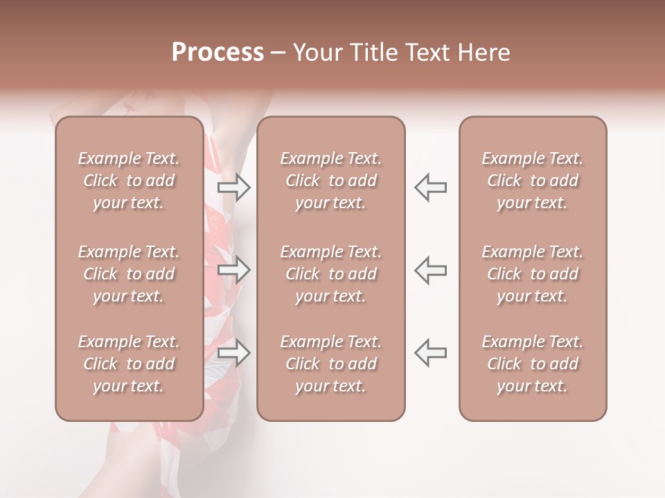 Hairstyle Provocative Y PowerPoint Template