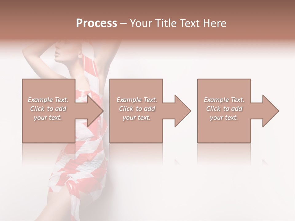 Hairstyle Provocative Y PowerPoint Template