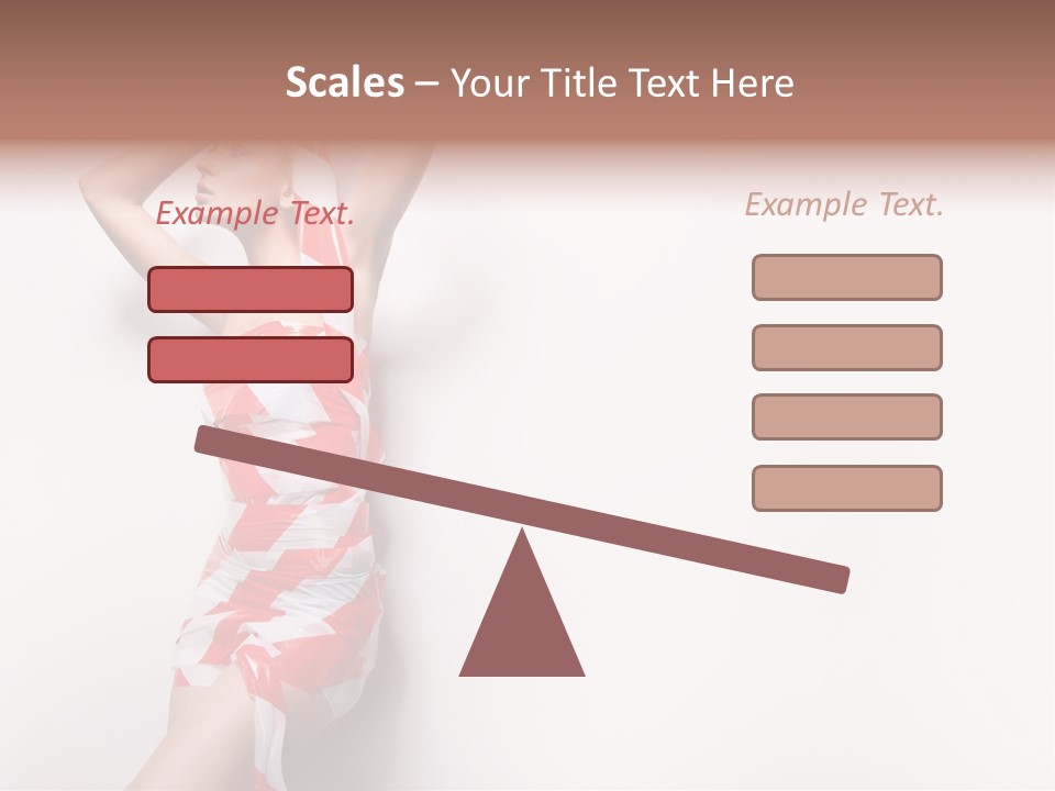 Hairstyle Provocative Y PowerPoint Template