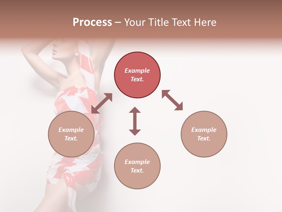 Hairstyle Provocative Y PowerPoint Template
