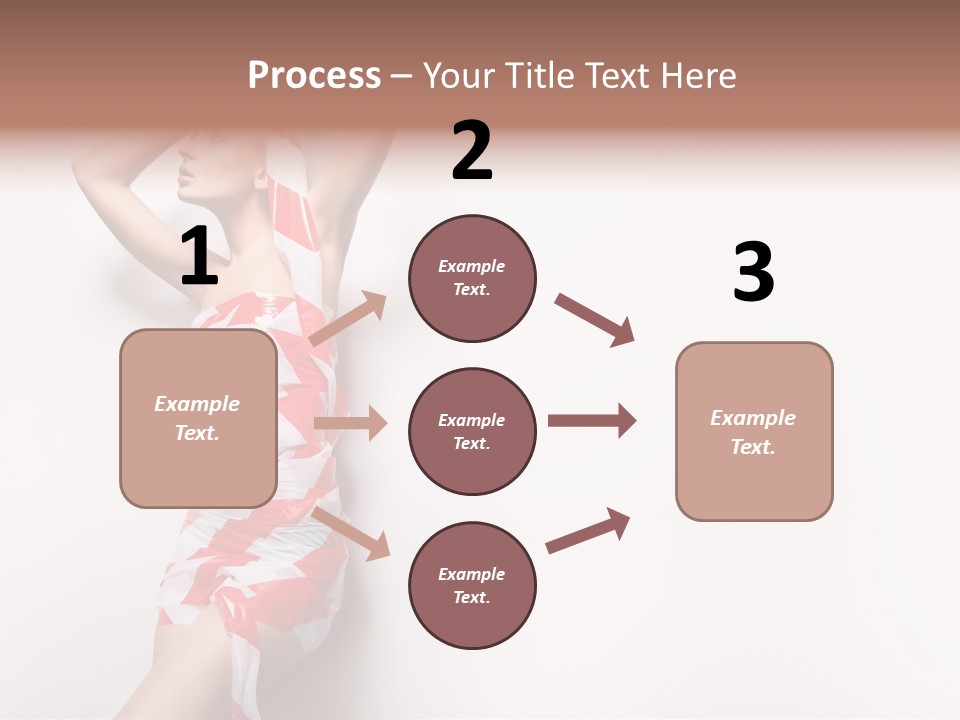 Hairstyle Provocative Y PowerPoint Template