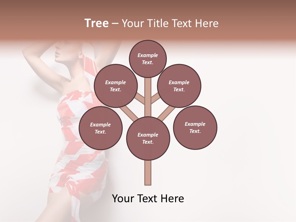 Hairstyle Provocative Y PowerPoint Template