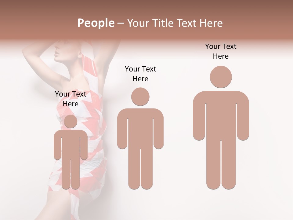 Hairstyle Provocative Y PowerPoint Template