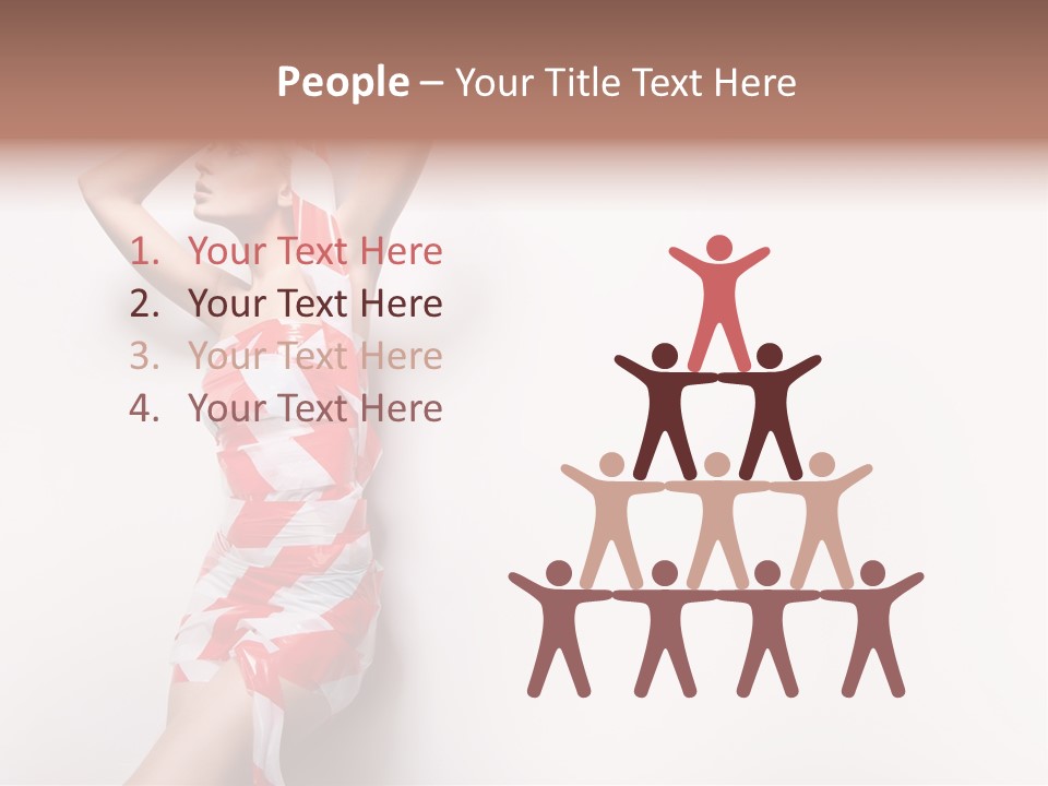 Hairstyle Provocative Y PowerPoint Template