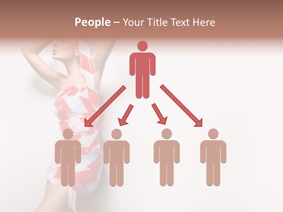 Hairstyle Provocative Y PowerPoint Template