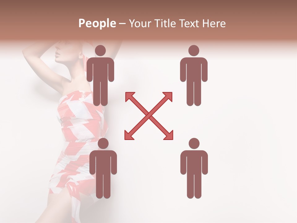 Hairstyle Provocative Y PowerPoint Template