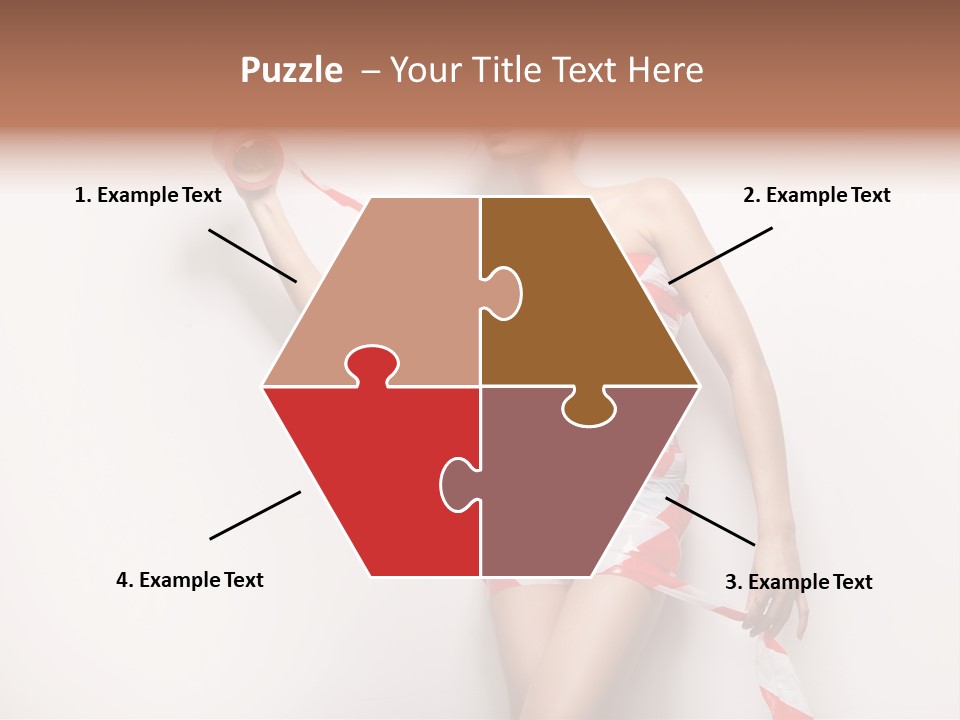 Naked Lovely Slim PowerPoint Template